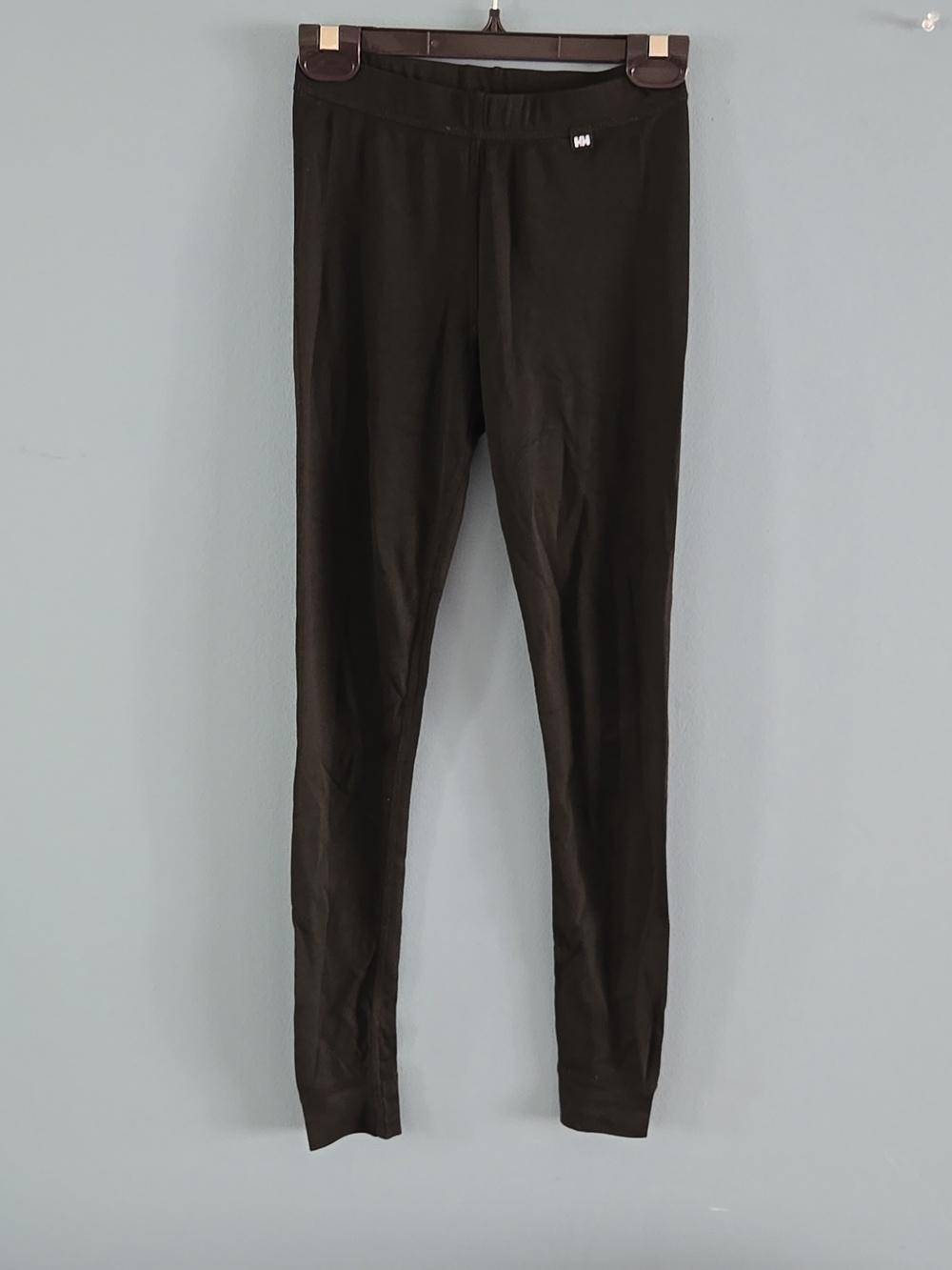 Size 12 Kids Helly Hansen Black Base Layer Pants